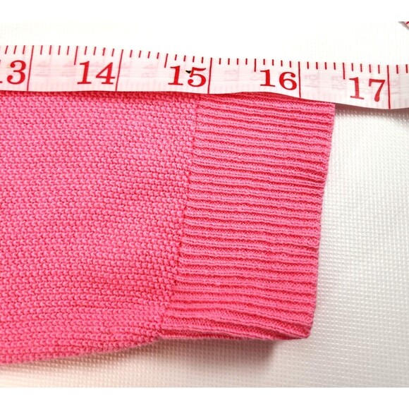 Merona Women's Cardigan Favorite Knit Textured Pink Sweater Size M - Picture 11 of 16
